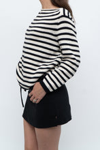 Load image into Gallery viewer, VINCE x Black, Cream Cotton Knit Sweater (XS, S)