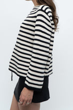 Load image into Gallery viewer, VINCE x Black, Cream Cotton Knit Sweater (XS, S)