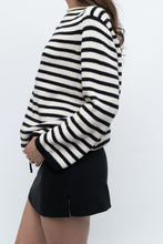 Load image into Gallery viewer, VINCE x Black, Cream Cotton Knit Sweater (XS, S)