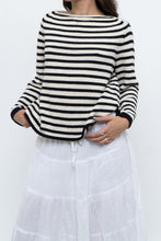 Load image into Gallery viewer, VINCE x Black, Cream Cotton Knit Sweater (XS, S)