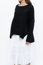 Load image into Gallery viewer, FREE PEOPLE x Black Knit Lightweight Sweater (XS-M)