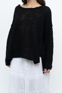 FREE PEOPLE x Black Knit Lightweight Sweater (XS-M)