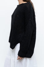 Load image into Gallery viewer, FREE PEOPLE x Black Knit Lightweight Sweater (XS-M)