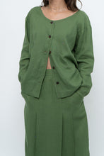 Load image into Gallery viewer, Vintage x Green Linen Set (XS, S)