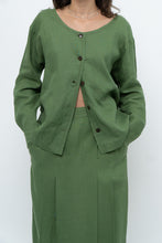 Load image into Gallery viewer, Vintage x Green Linen Set (XS, S)