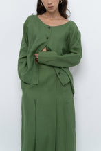 Load image into Gallery viewer, Vintage x Green Linen Set (XS, S)