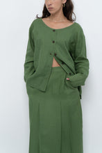 Load image into Gallery viewer, Vintage x Green Linen Set (XS, S)