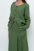 Load image into Gallery viewer, Vintage x Green Linen Set (XS, S)