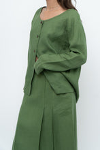 Load image into Gallery viewer, Vintage x Green Linen Set (XS, S)