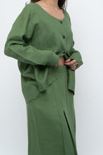Load image into Gallery viewer, Vintage x Green Linen Set (XS, S)
