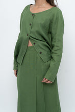 Load image into Gallery viewer, Vintage x Green Linen Set (XS, S)