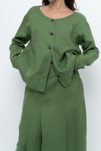 Load image into Gallery viewer, Vintage x Green Linen Set (XS, S)