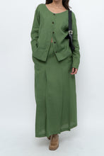Load image into Gallery viewer, Vintage x Green Linen Set (XS, S)