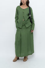 Load image into Gallery viewer, Vintage x Green Linen Set (XS, S)