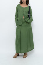 Load image into Gallery viewer, Vintage x Green Linen Set (XS, S)