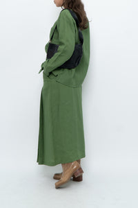 Vintage x Green Linen Set (XS, S)