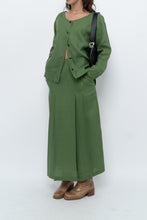 Load image into Gallery viewer, Vintage x Green Linen Set (XS, S)