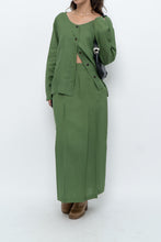 Load image into Gallery viewer, Vintage x Green Linen Set (XS, S)