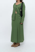 Load image into Gallery viewer, Vintage x Green Linen Set (XS, S)