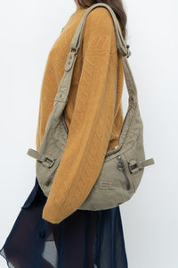 DIESEL x Olive Green Denim Purse