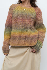 ACNE STUDIOS x Rainbow Knit Oversized Sweater (XS-L)