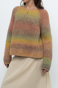 ACNE STUDIOS x Rainbow Knit Oversized Sweater (XS-L)