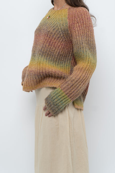 ACNE STUDIOS x Rainbow Knit Oversized Sweater (XS-L)