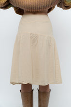 Load image into Gallery viewer, Vintage x Beige Soft Midi Skirt (XS)