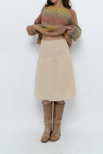 Load image into Gallery viewer, Vintage x Beige Soft Midi Skirt (XS)