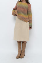 Load image into Gallery viewer, Vintage x Beige Soft Midi Skirt (XS)