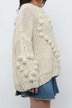 Load image into Gallery viewer, Modern x Cream Chunky Knit Heart Oversized Sweater (XS-L)