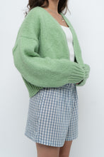 Load image into Gallery viewer, Modern x ZARA Light Green Oversized Wool Knit Cardigan (XS-M)