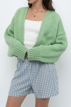 Load image into Gallery viewer, Modern x ZARA Light Green Oversized Wool Knit Cardigan (XS-M)
