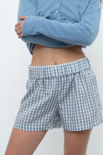Load image into Gallery viewer, Modern x Blue Gingham Boxer Short (S)