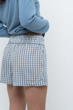 Load image into Gallery viewer, Modern x Blue Gingham Boxer Short (S)