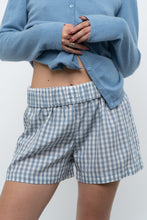 Load image into Gallery viewer, Modern x Blue Gingham Boxer Short (S)