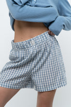 Load image into Gallery viewer, Modern x Blue Gingham Boxer Short (S)