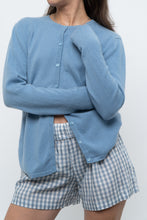 Load image into Gallery viewer, Vintage x Baby Blue Cashmere Cardigan (XS-M)