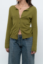 Load image into Gallery viewer, Modern x Chartreuse Soft Knit Fitted Cardigan (XS, S)