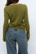 Load image into Gallery viewer, Modern x Chartreuse Soft Knit Fitted Cardigan (XS, S)