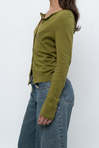 Modern x Chartreuse Soft Knit Fitted Cardigan (XS, S)