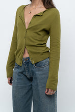 Load image into Gallery viewer, Modern x Chartreuse Soft Knit Fitted Cardigan (XS, S)