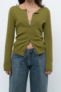 Modern x Chartreuse Soft Knit Fitted Cardigan (XS, S)