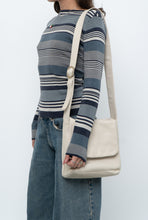 Load image into Gallery viewer, Vintage x Cream Leather Purse