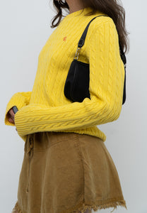 Vintage x Black Nylon Mini Purse