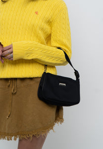 Vintage x Black Nylon Mini Purse