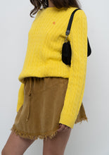 Load image into Gallery viewer, Vintage x RALPH LAUREN POLO Yellow Cotton Knit Sweater (XS-L)
