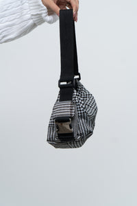 Vintage x RALPH LAUREN POLO Houndstooth Nylon Purse