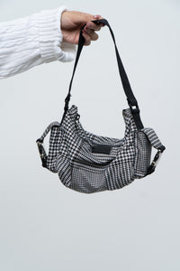 Vintage x RALPH LAUREN POLO Houndstooth Nylon Purse