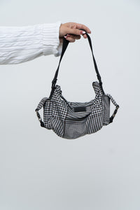 Vintage x RALPH LAUREN POLO Houndstooth Nylon Purse